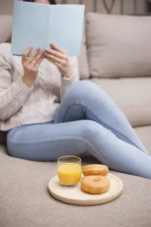 literature concept with woman